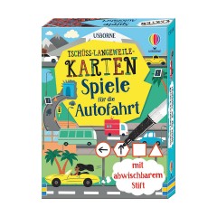 Usborne Verlag Tschuss-Langeweile-Karten: Spiele fur die Autofahrt Прощай
