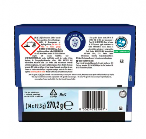 Lenor Vollwaschmittel Pods Aprilfrisch, 14 Wl, Капсулы для стирки Ленор 3 в 1 Апрельская свежесть, 14 шт