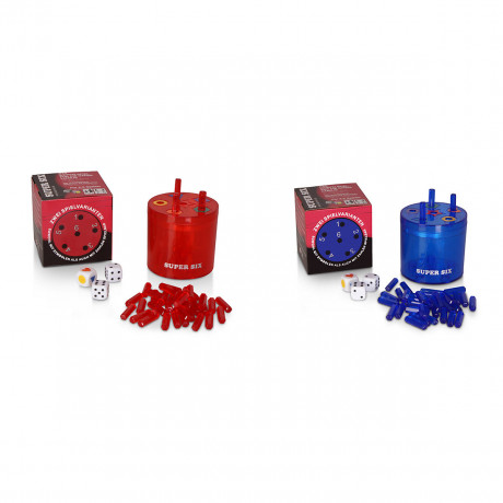 BestSaller Super Six Wurfelspiel (2er Set) Игра Super Six Craps (набор из 2)