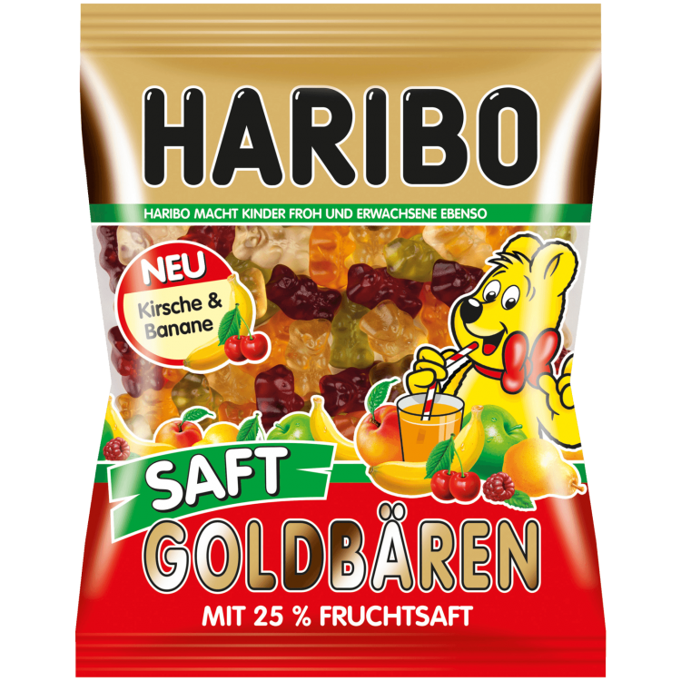 Haribo Мягкие Золотые Мишки жевательный мармелад 160г