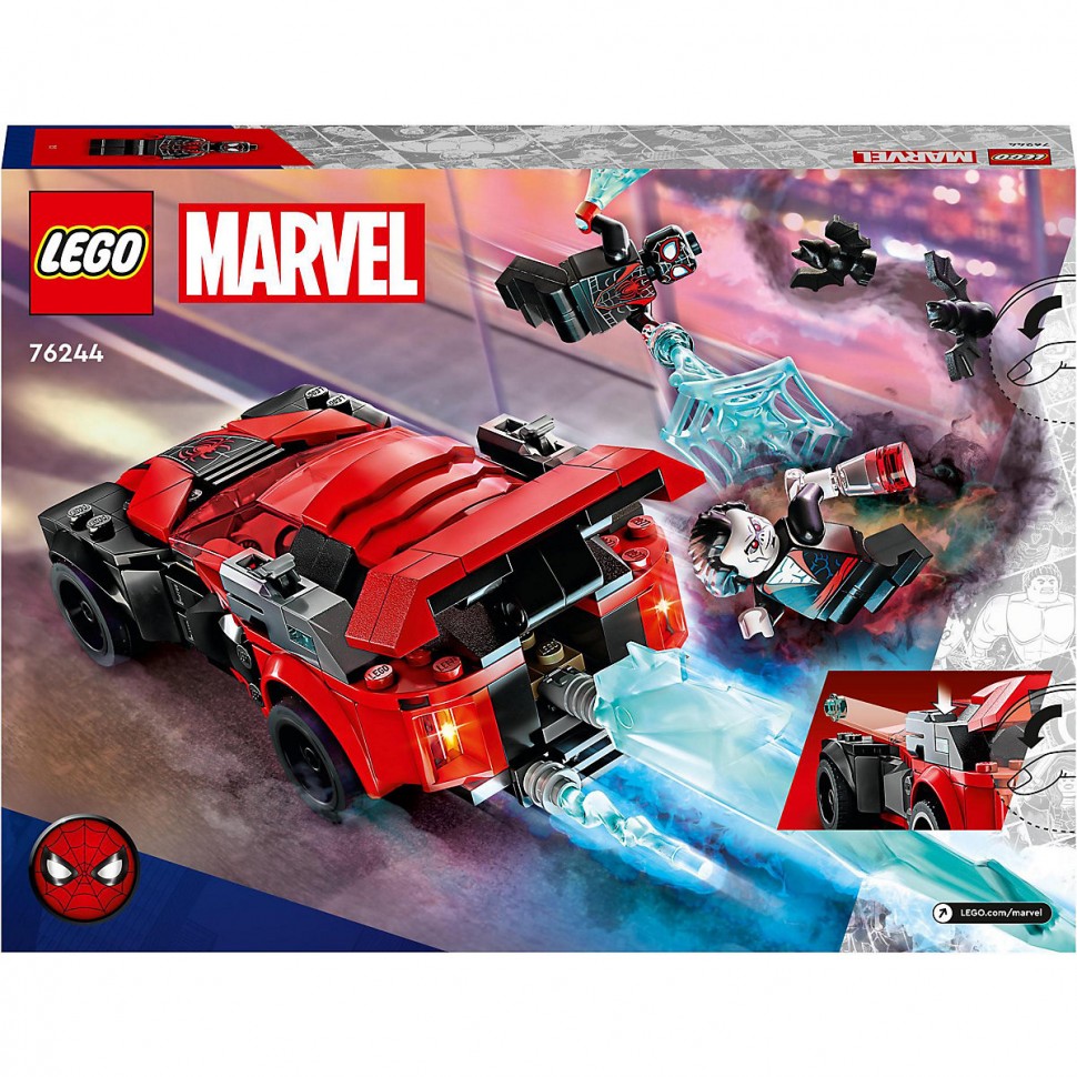 Купить LEGO LEGO Marvel Super Heroes 76244 Miles Morales vs. Morbius LEGO  Marvel Super Heroes 76244 Майлз Моралес против Морбиуса в интернет-магазине  Diskontshop.eu Германия всего за 3 259 руб. в