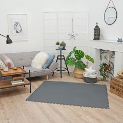 LittleTom Puzzlematte Uni Grau 20 Teile Коврик-пазл Uni Grey 20 штук