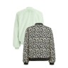 WE Fashion Meisjes reversible bomberjack met imitatiebont Blazer fur Madchen Двусторонний бомбер Meisjes с имитацией блейзера для девочек