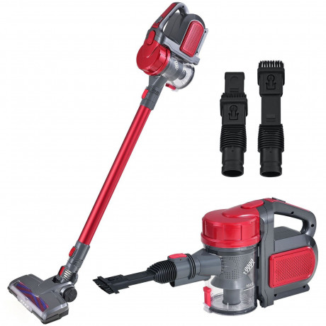 Juskys Juskys Akku-Handstaubsauger VAC100 Pro, 150 W, HEPA-Filter, Grobfilter und Staubbehalter Blau Беспроводной ручной пылесос Juskys VAC100 Pro, 150 Вт, HEPA-фильтр, фильтр грубой очистки и пылесборник