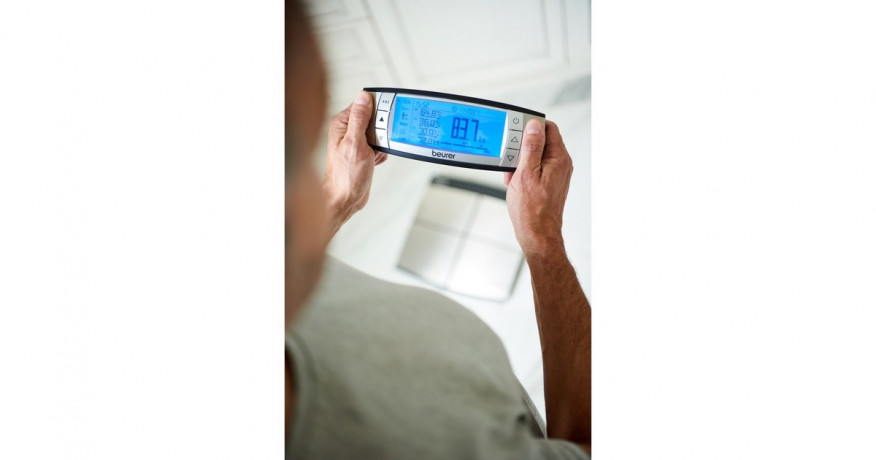 Beurer Beurer Korperanalysewaage BF 105 Body Complete edelstahl (geburstet)/schwarz edelstahl (geburstet)/schwarz Весы для анализа кузова Beurer BF 105 Body Complete, нержавеющая сталь (матовая)/черный