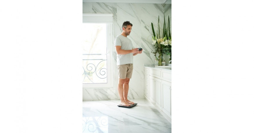 Beurer Beurer Korperanalysewaage BF 105 Body Complete edelstahl (geburstet)/schwarz edelstahl (geburstet)/schwarz Весы для анализа кузова Beurer BF 105 Body Complete, нержавеющая сталь (матовая)/черный