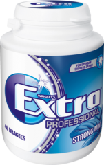EXTRA Professional Strong Mint Жевательная резинка	 без сахара, 46 шт