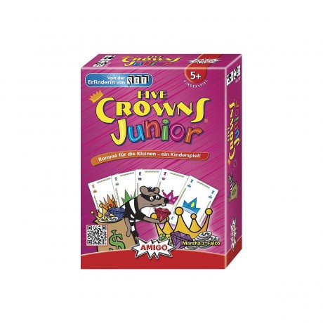 Amigo Five Crowns Junior Kartenspiel ab 5 Jahren Карточная игра Five Crowns Junior от 5 лет