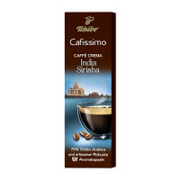 Tchibo Cafissimo Кремовый кофе Индия Sirisha 75г