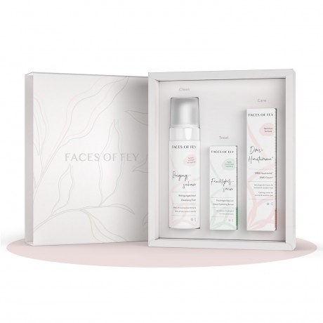 FACES OF FEY Basis Routine Sensitive in schicker Box Базовая повседневная чувственность в стильной коробке