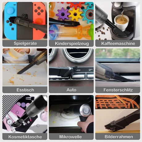 TUABUR TUABUR Akku-Handstaubsauger Akku-Handsauger Kabellos, USB, LED  ТУАБУР беспроводной ручной пылесос, беспроводной ручной пылесос, USB, светодиод