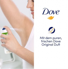 Dove Antitranspirant Deospray Advanced Care Original Compressed, 100 ml Дезодорант-антиперспирант спрей Advanced Care Original Compressed, 100 мл
