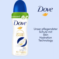 Dove Antitranspirant Deospray Advanced Care Original Compressed, 100 ml Дезодорант-антиперспирант спрей Advanced Care Original Compressed, 100 мл