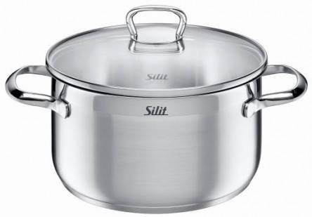 Silit Toskana Topf-Set mit Deckel, 5-teilig, ВМФ Набор кастрюль "Toskana" из нержавеющей стали 18/10, 5 кастрюль+4 крышки