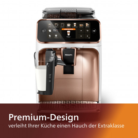 Philips Philips Kaffeevollautomat EP5443/70 5400 Series, 12 Kaffeespezialitaten, mit LatteGo-Milchsystem und TFT-Display Полностью автоматическая кофемашина Philips EP5443/70 серии 5400, 12 видов кофе, с системой приготовления молока LatteGo и TFT-диспле