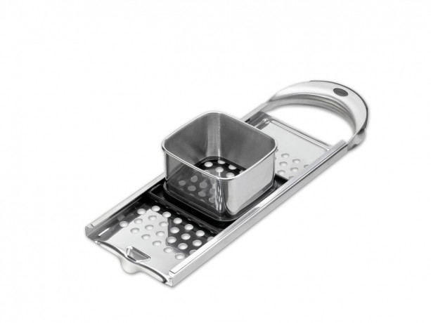 GEFU GEFU Spatzlehobel TRADIZIONE schwarz/ silber GEFU шпатель-рубанок TRADIZIONE