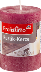 Profissimo Свеча декоративная bordeaux 80/58, 1 шт