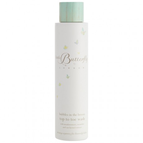 Little Butterfly London Bubbles in the Breeze - Top to Toe Wash Badeschaum Baby, 200 мл