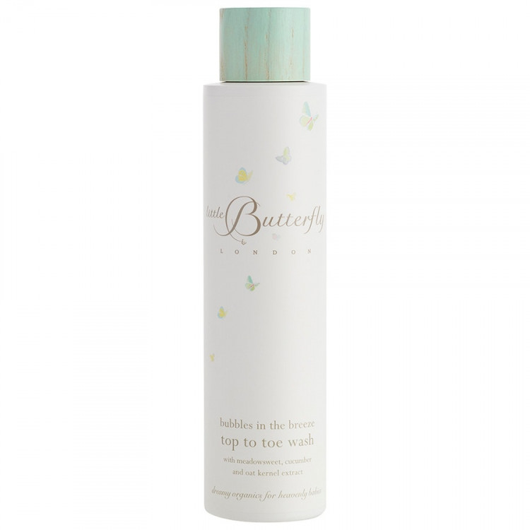 Little Butterfly London Bubbles in the Breeze - Top to Toe Wash Badeschaum Baby, 200 мл