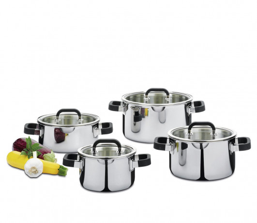 Spring Spring Topfset 4-tlg. FUSION 2+ silber Набор весенних горшков 4 шт. Фьюжн 2+