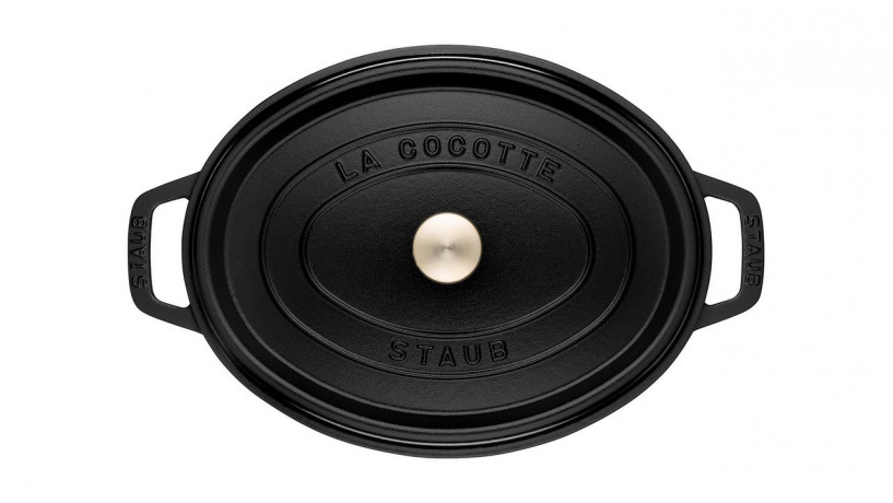 Staub Staub Br\u00e4ter Cocotte 33cm oval  schwarz Staub Br&gt;4ter Кокотка 33см овальная