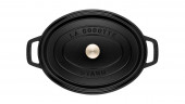 Staub Staub Br\u00e4ter Cocotte 33cm oval  schwarz Staub Br&gt;4ter Кокотка 33см овальная