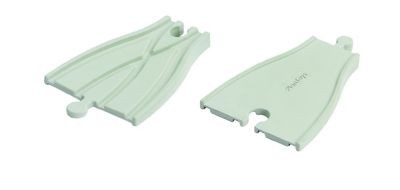 PLANTOYS Planworld Strassen und Schienen Weichen Set Autospielesets Набор Planworld Road and Rail Turnout Set Автомобильные игровые наборы