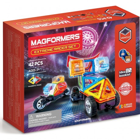 MAGFORMERS Magformers Extreme Racer Set Экстремальный гоночный набор Magformer