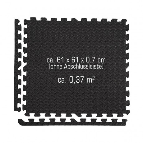 eyepower Puzzlematte Schwarz 1 Коврик-пазл черный 1