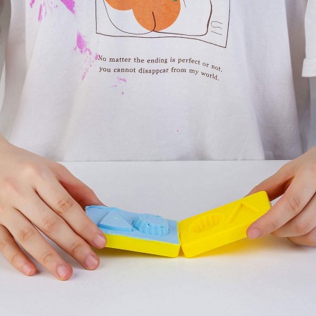 LEO  EMMA Air Dough Luftknete Spielknete Set 40 teilig Набор для лепки из воздушного теста Air Dough 40 штук