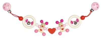 HEIMESS Kinderwagenkette Maus (rosa) Цепочка на коляску Мышка (розовая)