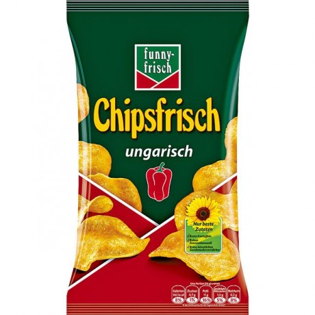 fussny-frisch Chipsfrisch ungarisch 175 г