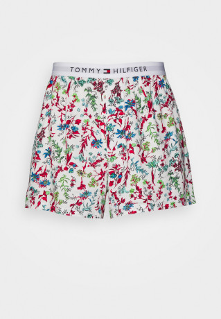 Tommy Hilfiger SHORT SLEEVE  SET Pyjamas white  КОМПЛЕКТ С КОРОТКИМ РУКАВОМ Пижамы белый