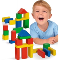 Eichhorn Holzbausteine bunt Красочные деревянные строительные блоки