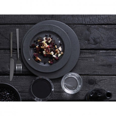 Bitz Bitz Besteck Edelstahl PVD Black Tafelmesser 22 cm Столовый нож Bitz из нержавеющей стали с PVD-покрытием, черный, 22 см