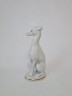 Статуэтка винтажная Rosenthal "Собака", фарфор с позолотой, 16 х 5,5 см, Германия, 1950-60гг.