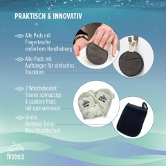 Firsteco Make-Up Remover Pads 19 tlg. Салфетки для снятия макияжа 19 шт.