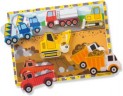 Melissa  Doug Holzklotz-Puzzle Baustelle Пазл из деревянных блоков