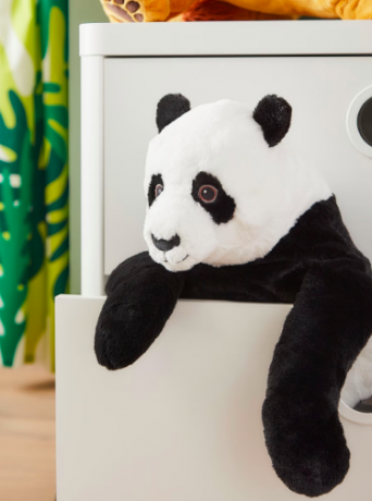 Ikea DJUNGELSKOG Stofftier, Panda, Икеа ДЬЮНГЕЛЬСКОГ Мягкая игрушка, панда, 47 см, оригинал, Германия