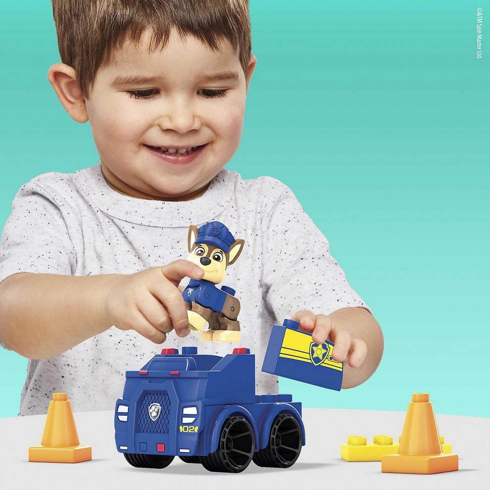 Купить Mattel Mega Bloks Paw Patrol Chases Patrol Car Mega Bloks Щенячий  патруль Погоня за патрульной машиной в интернет-магазине Diskontshop.eu  Германия всего за 1 433 руб. в