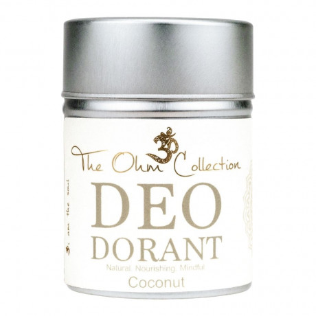 The Ohm Collection Deo Powder Coconut 120g Дезодорант-порошок Кокос 120г