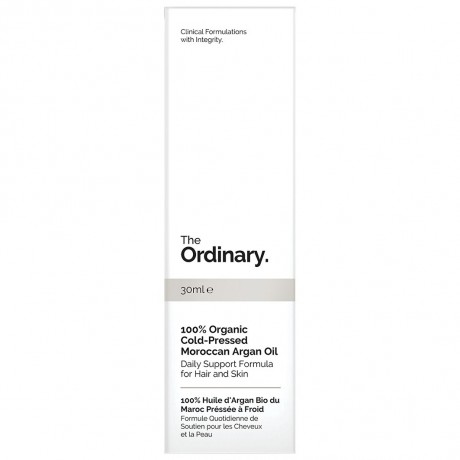 The Ordinary 100% Organic Cold-pressed Moroccan Argan Oil  100% органическое марокканское аргановое масло холодного отжима