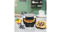 Rommelsbacher Rommelsbacher Waffelautomat WA 850, Waffeleisen schwarz/silber, 850 Watt  schwarz/silber Вафельница Rommelsbacher WA 850, вафельница черный/серебристый, 850 Вт