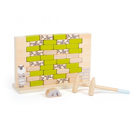 Small Foot Wackelmauer 4 Friends Шаткие стены 4 друзей