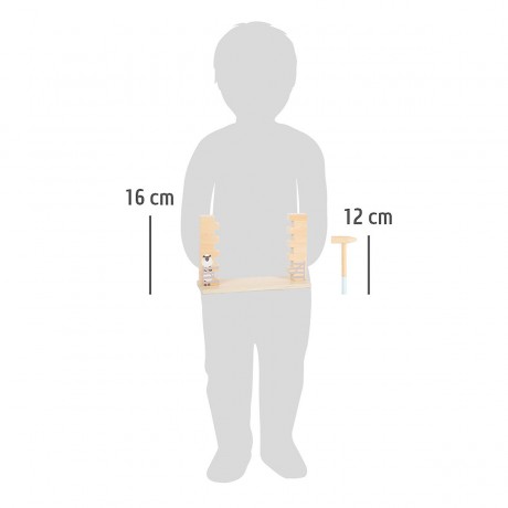 Small Foot Wackelmauer 4 Friends Шаткие стены 4 друзей