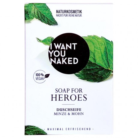 I WANT YOU NAKED Minze & Mohn Duschseife Мыло для душа с мятой и маком
