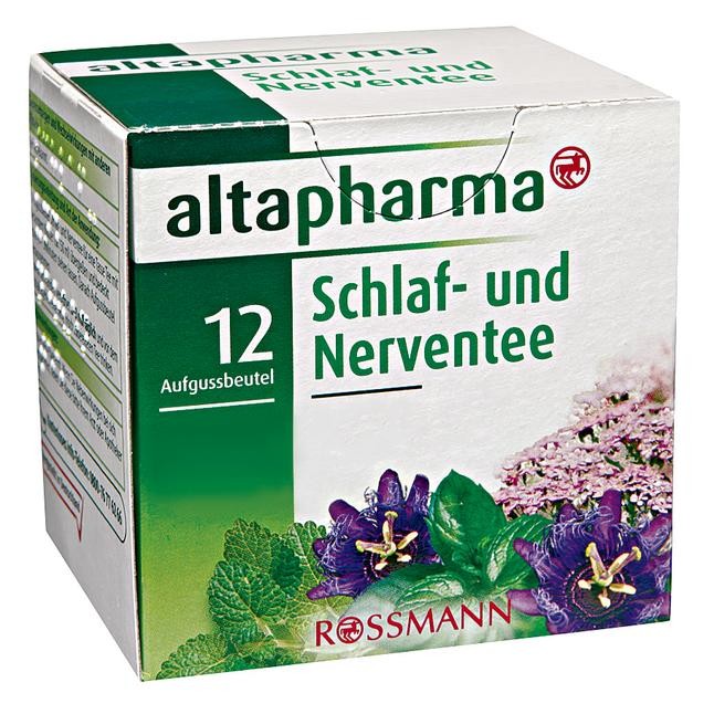 altapharma Schlaf- und Nerven Чай для сна и успокоения нервов