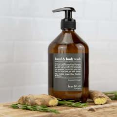 JeanLen Hand & Body Wash Rosemary Ginger Гель для рук и тела Розмарин Имбирь