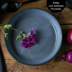 Moritz &amp; Moritz Moritz &amp; Moritz Suppenteller 6-tlg. DIGITAL blau Суповые тарелки Moritz &amp;amp; Moritz 6 шт. ЦИФРОВОЙ