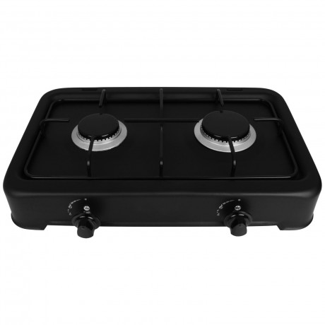 bahama bahama Gaskocher Profi Gaskocher 2-flammig Camping-Kocher mit Anschluss Druckminderer DUO - 2-flammig mit Anschluss Газовая плита Bahama профессиональная газовая плита походная плита с 2 конфорками и подключением редуктора давления